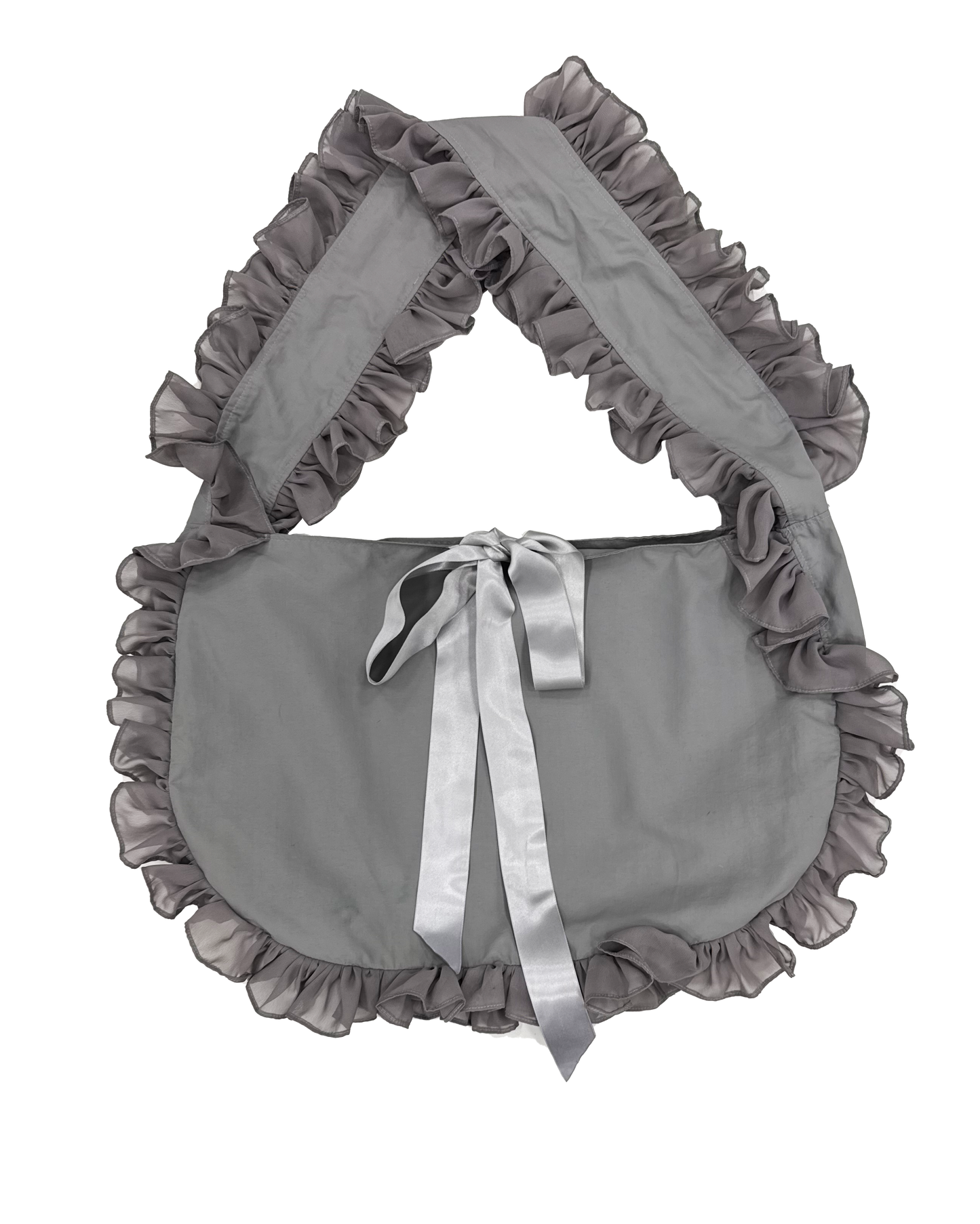 Ruffle Sunday Bag GREY