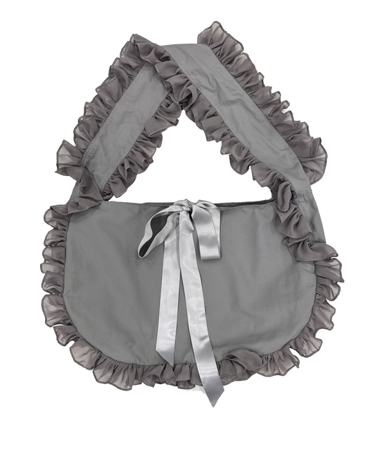 Ruffle Sunday Bag GREY